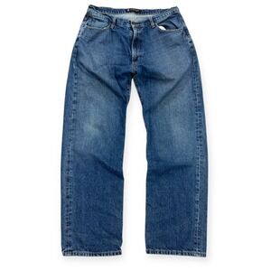 Polo Jeans Pants Men's 34x32 Blue Langley Wide Leg Baggy Denim Y2K